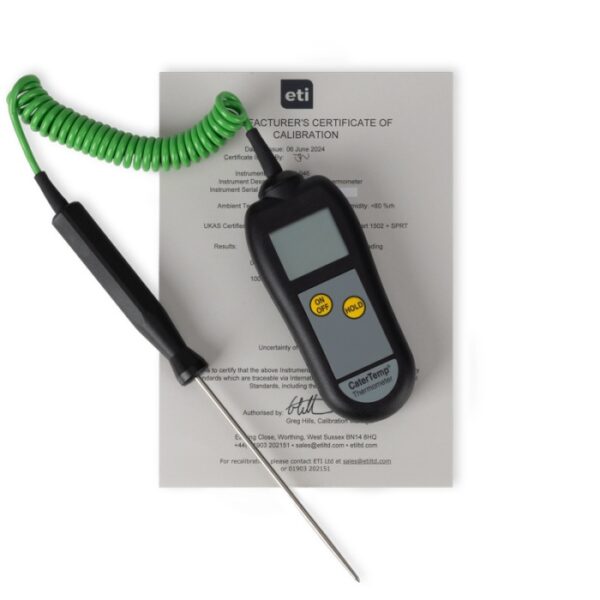 Catertemp Voedselthermometer met kalibratiecertificaat