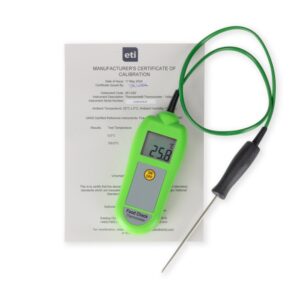 FoodCheck Voedselthermometer met Kalibratiecertificaat Groen