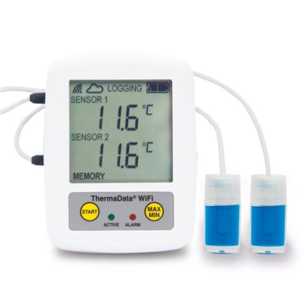 WiFi Temperatuurlogger ‘ThermaData’ – Pharmacie + Medicijn Koelkast