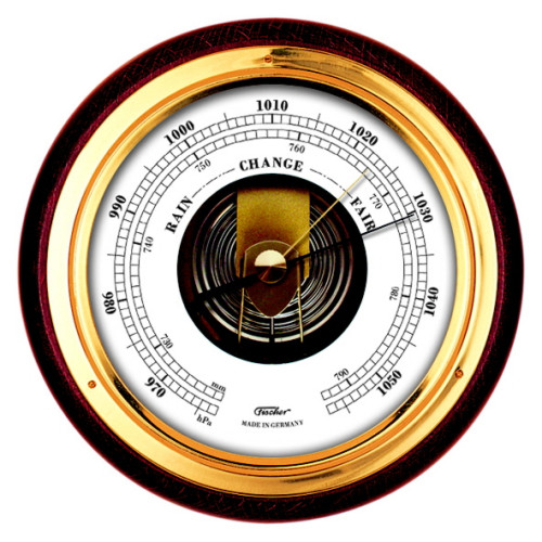 Fischer - Barometer Maritiem - Fijnmechanisch Meetinstrument - Afbeelding 4