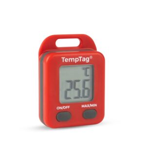 TempTag Sleutelhanger Thermometer Max/Min