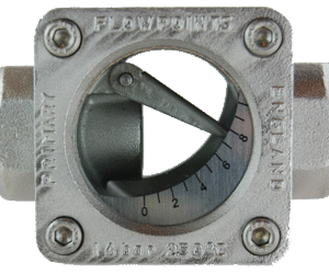 Flap Flowindicator Mechanische Flowmeter
