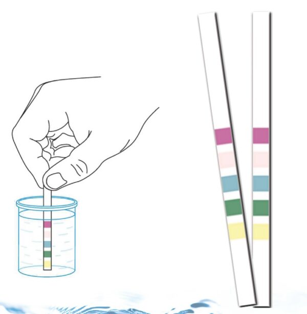 Hygiena 5 in 1 Drinkwater teststrips