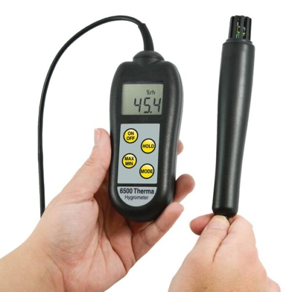 Thermo-hygrometer met vaste Sensor Draagbaar