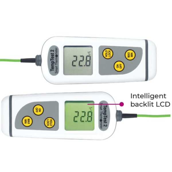 Temptest 2 digitale thermometer catering verlicht display
